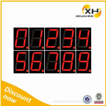 Free Sample 1 Bit NEWSHINE Manufacturer Shenzhen 7 Segment LED Number Display